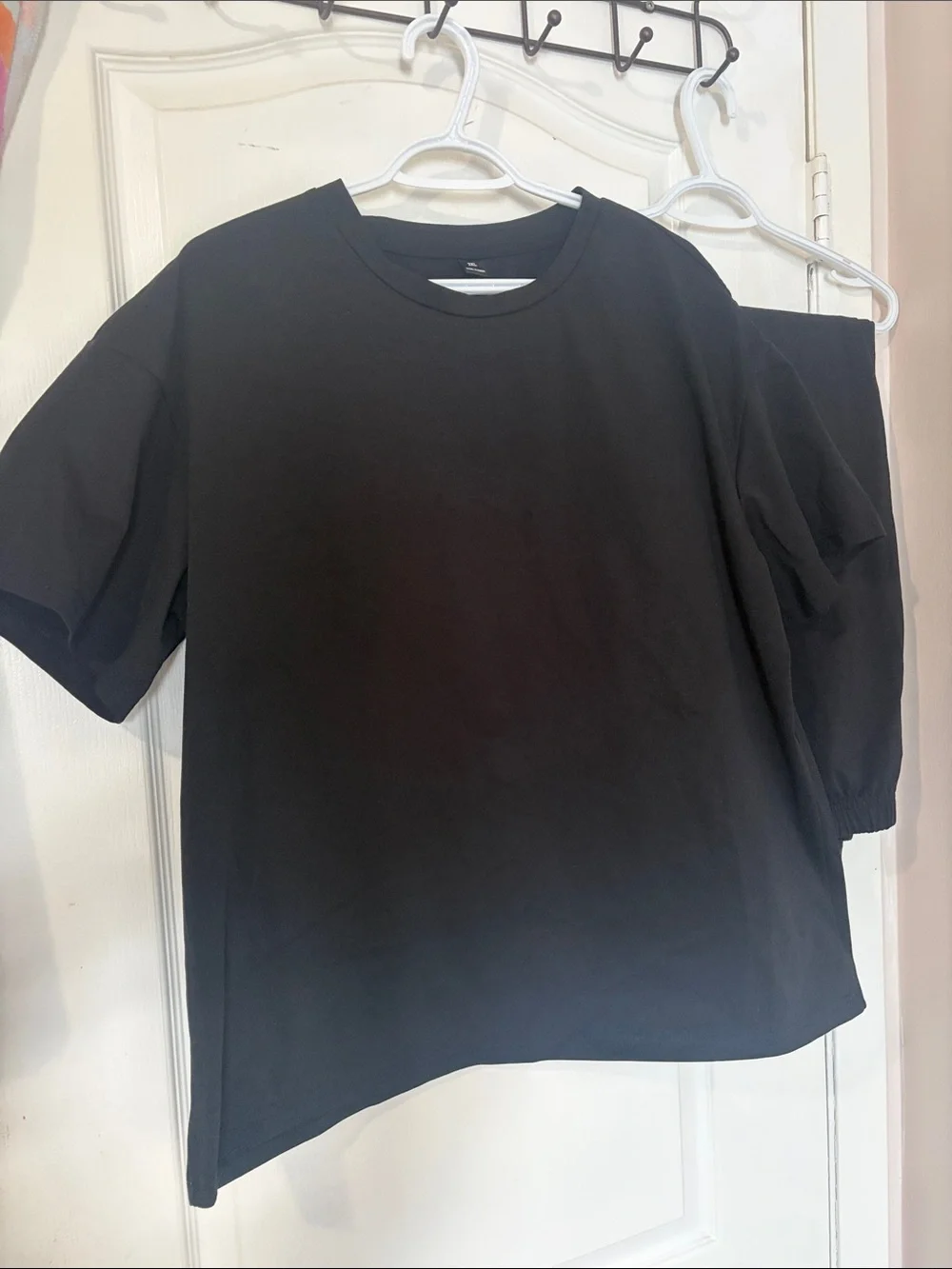 SHEIN Black 2-Piece Lounge Set - Picture 2 of 3